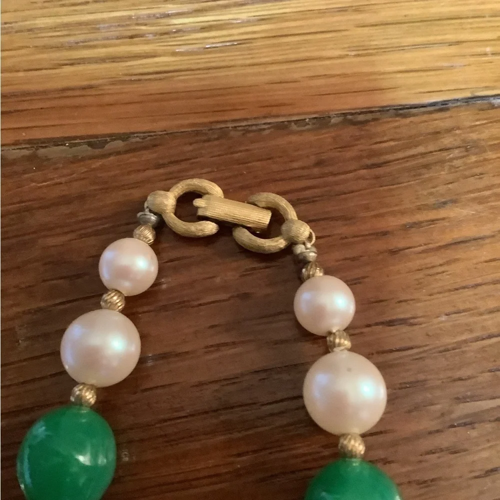 Vintage 60’s Beaded Necklace 21”